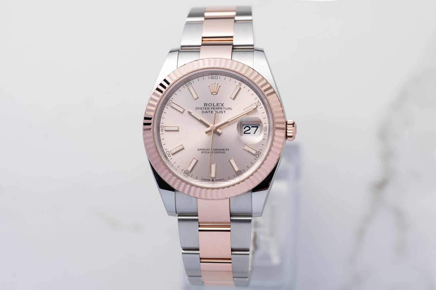 Rolex Datejust 41 Uhr - 126331 - Rose - Full-Set