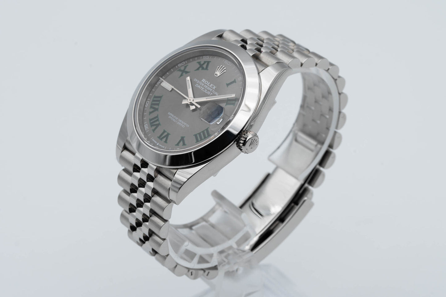 Rolex Datejust 41 Uhr - 126300 - "Wimbledon" - Full-Set