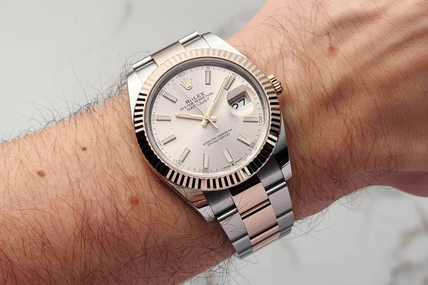 Rolex Datejust 41 Uhr - 126331 - Rose - Full-Set