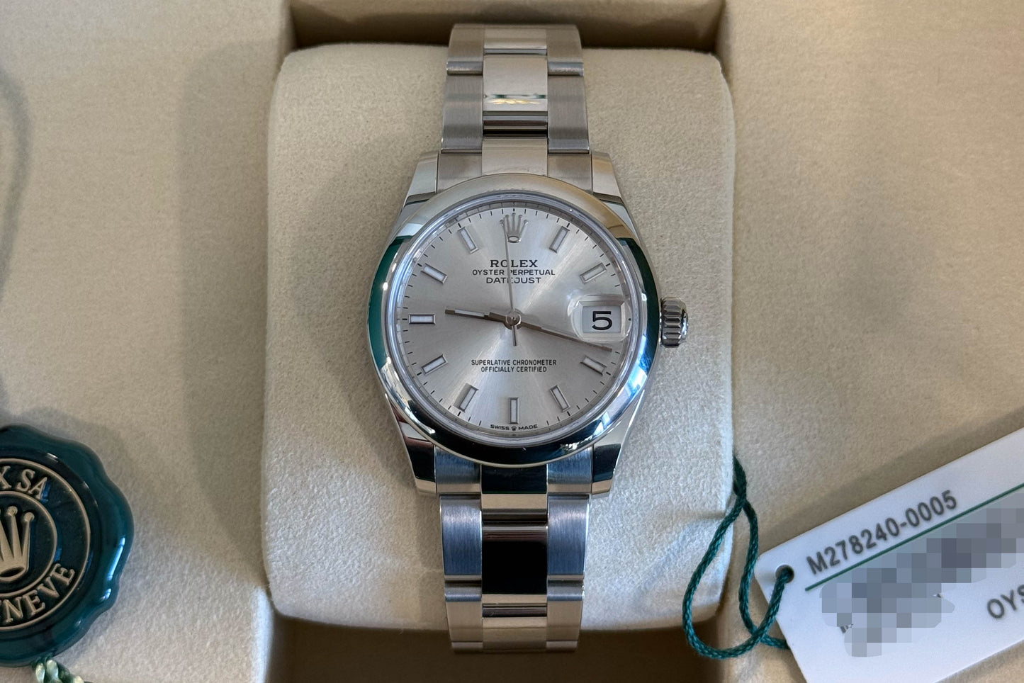 Rolex Datejust 31 Uhr - 278240 - Full-Set