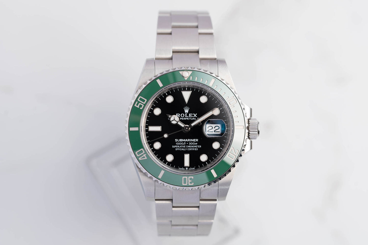 Rolex Submariner "Starbucks" Uhr - 126610LV - Full-Set