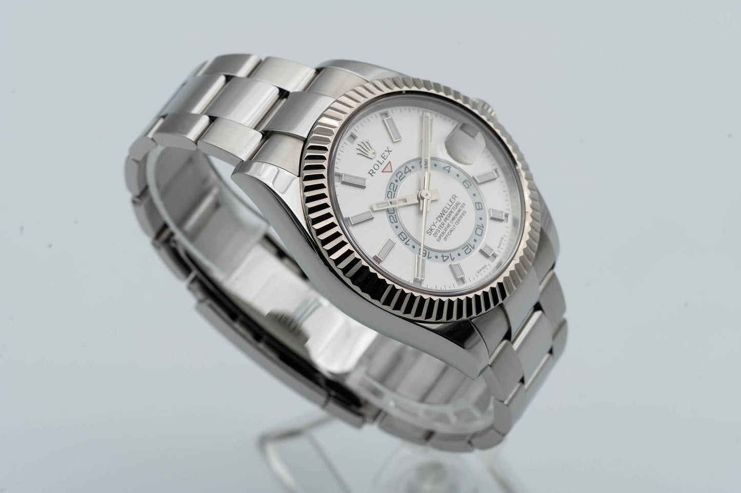 Rolex Sky-Dweller sehr guter Zustand aus 2018 Full-Set