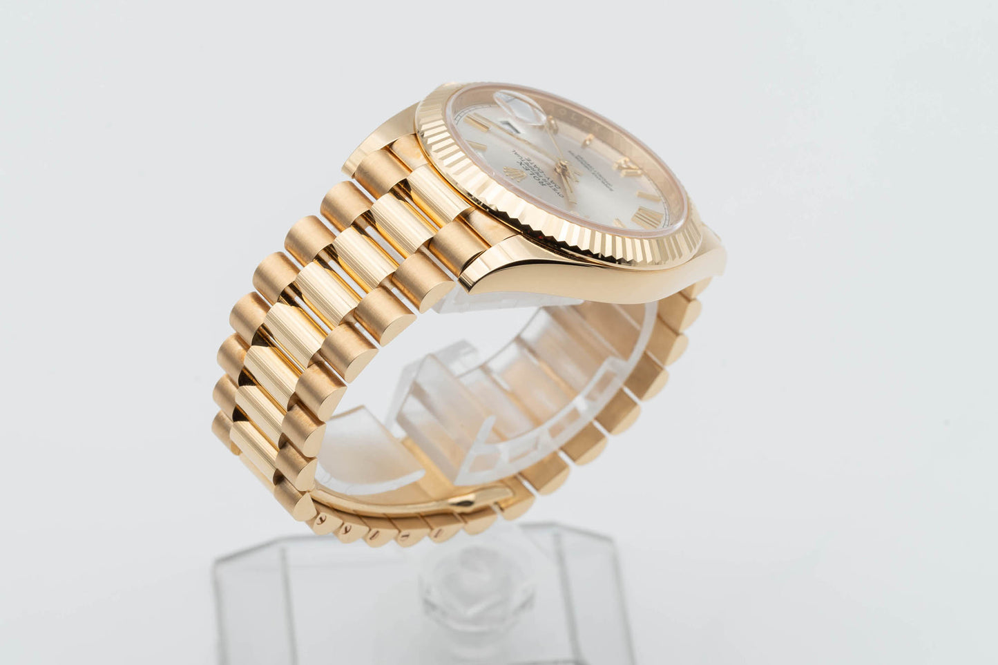 Rolex Day-Date 40 Uhr - 228238 - Silber römisch - Full-Set
