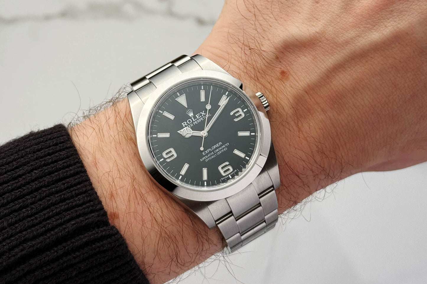 Rolex-Explorer Uhr - 214270 - Full-Set