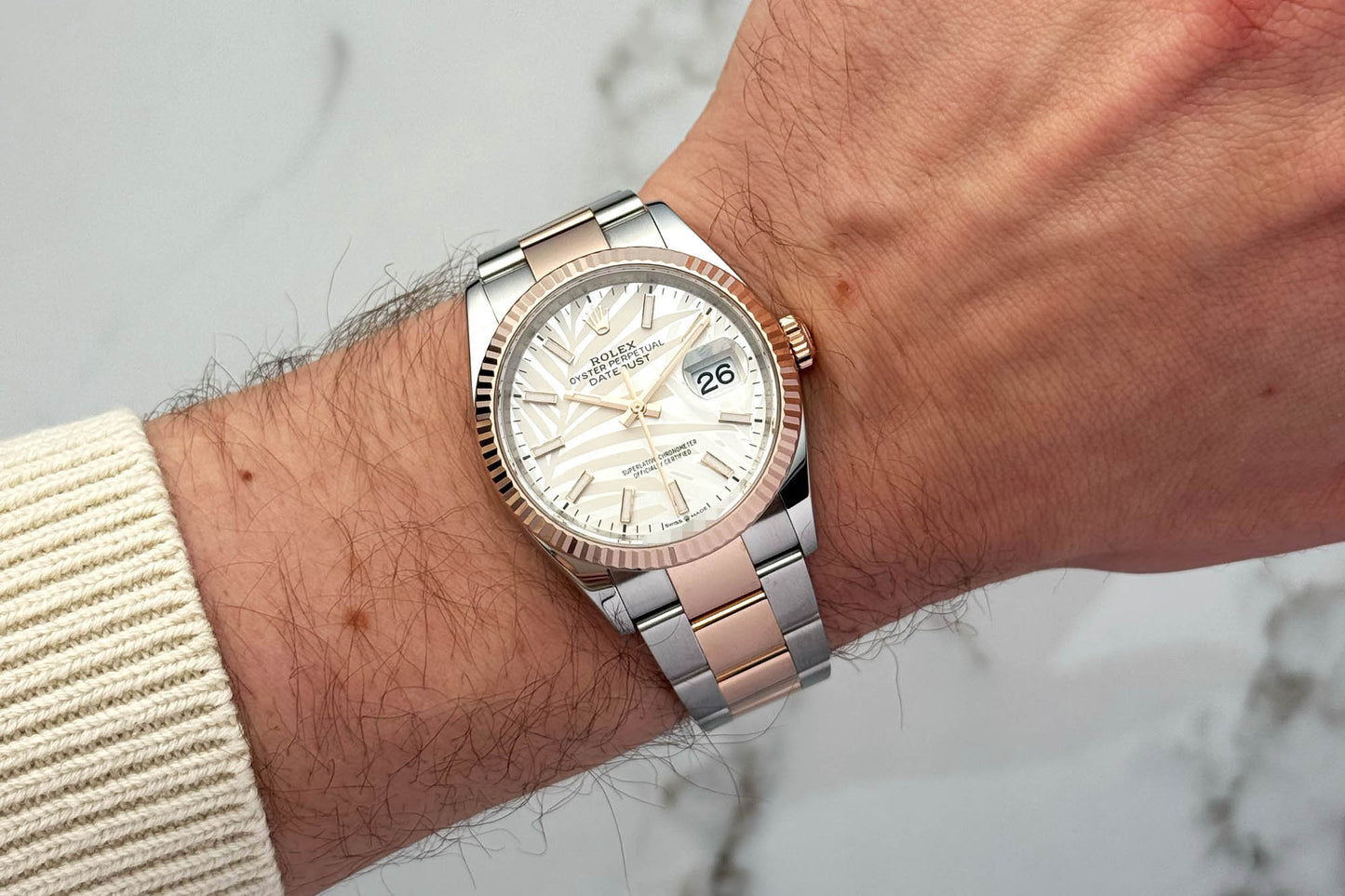 Rolex-Datejust 36 Uhr - 126231-0032 - Full-Set