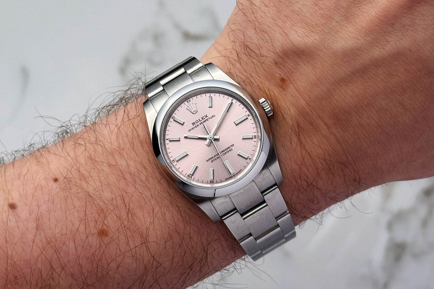 Rolex-Oyster Perpetual 34 Uhr - 124200-0004 - Full-Set