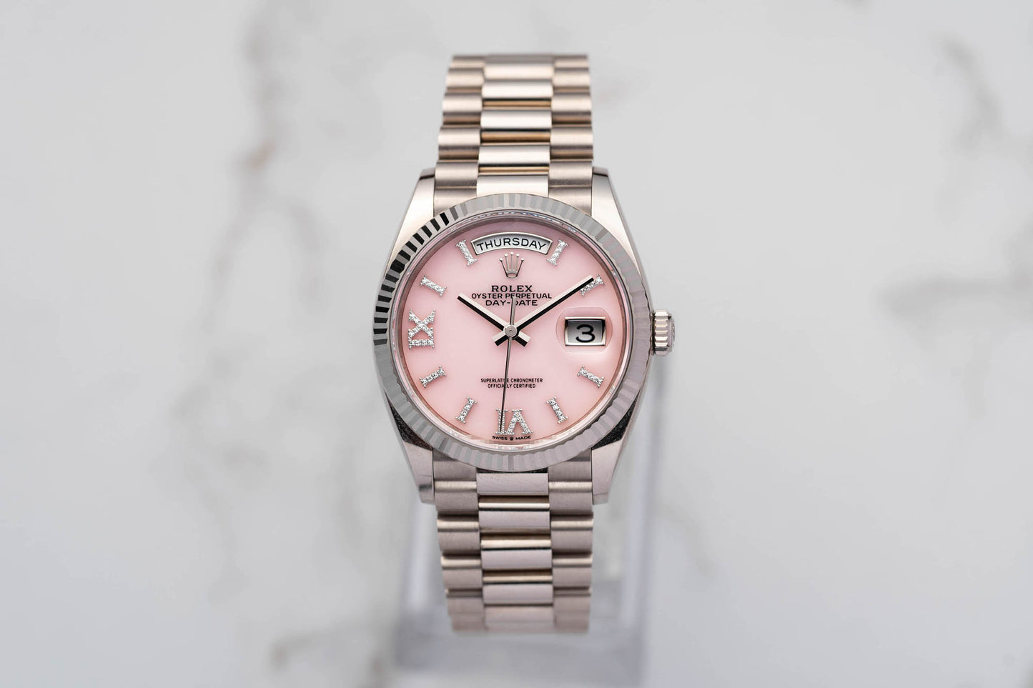 Rolex-Day-Date 36 Uhr - 128239-0021 - Full-Set