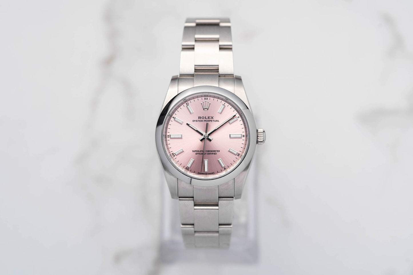 Rolex-Oyster Perpetual 34 Uhr - 124200-0004 - Full-Set