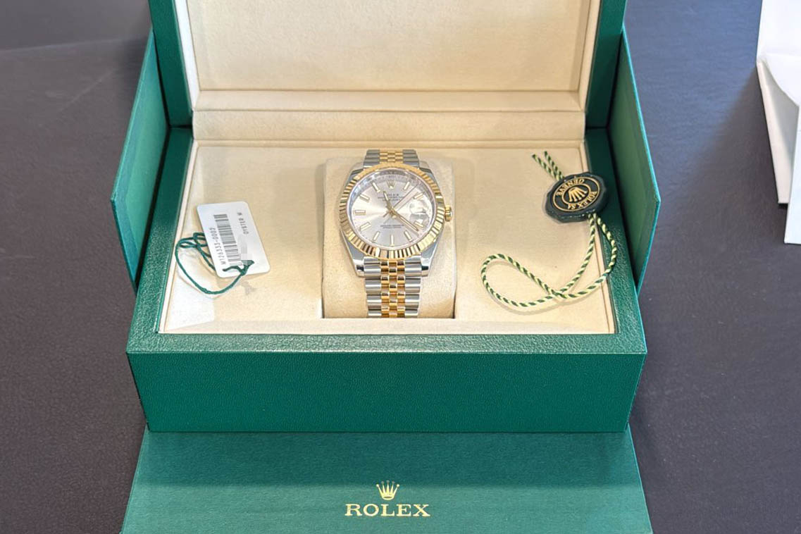 Rolex Datejust 41 Uhr - 126333-0002 - Full-Set