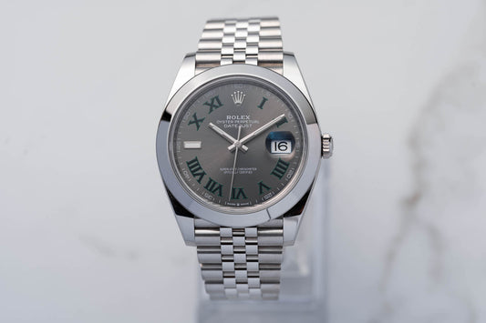 Rolex Datejust 41 126300 "Wimbledon" 2021 Full-Set