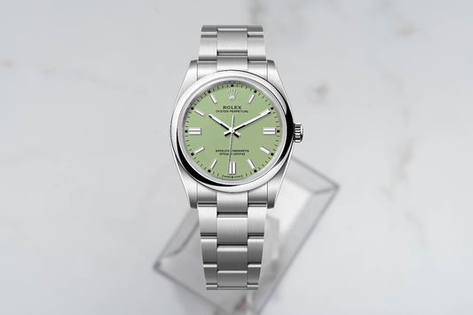 Rolex Oyster Perpetual 36 Pistachio - 126000 - Full-Set