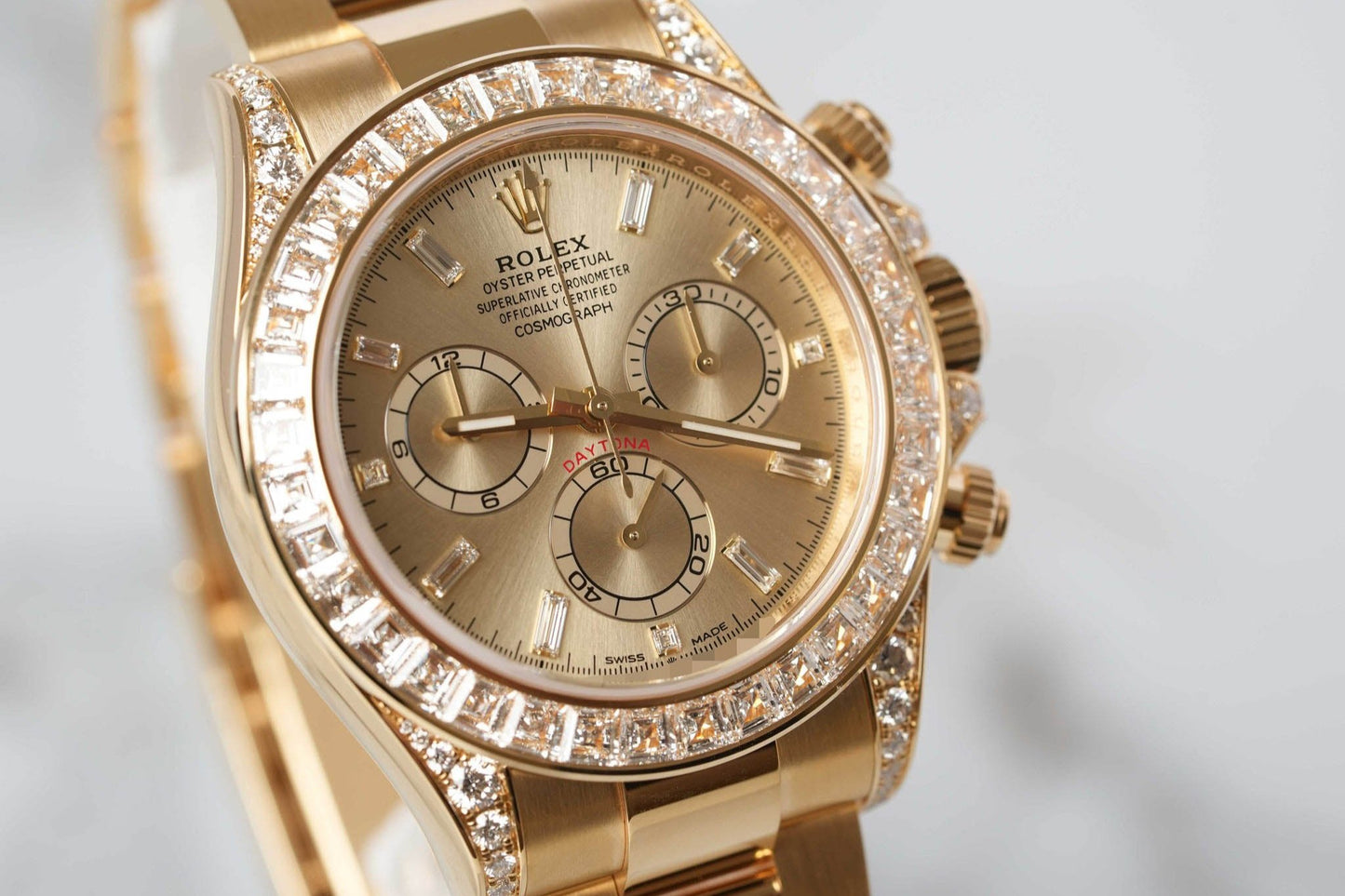 Rolex Daytona 126598TBR FACTORY Diamonds BRAND NEW 08/24