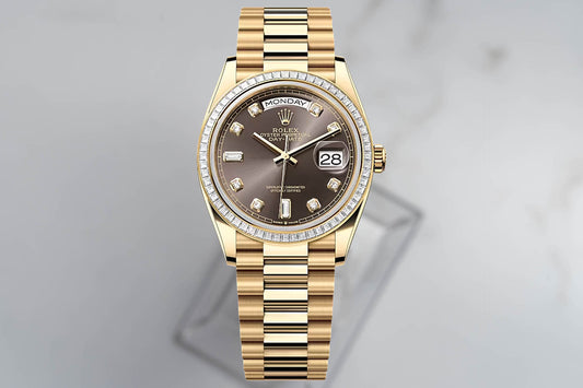 Rolex Day-Date 36 - 128398TBR - Full-Set