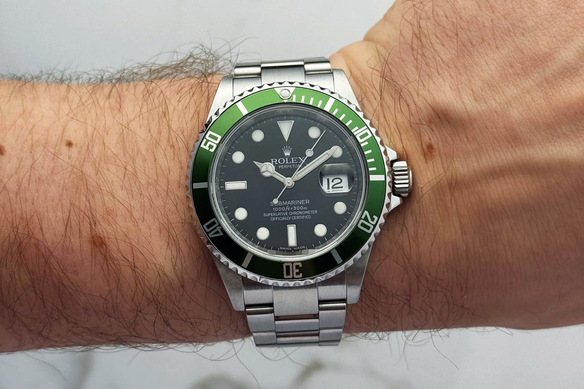 Rolex Submariner Date Kermit 16610LV Full-Set – WATCHVICE