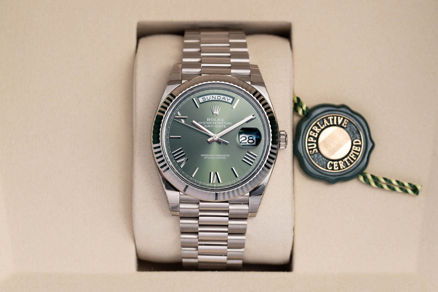 Rolex Day-Date - 228239 - Full-Set