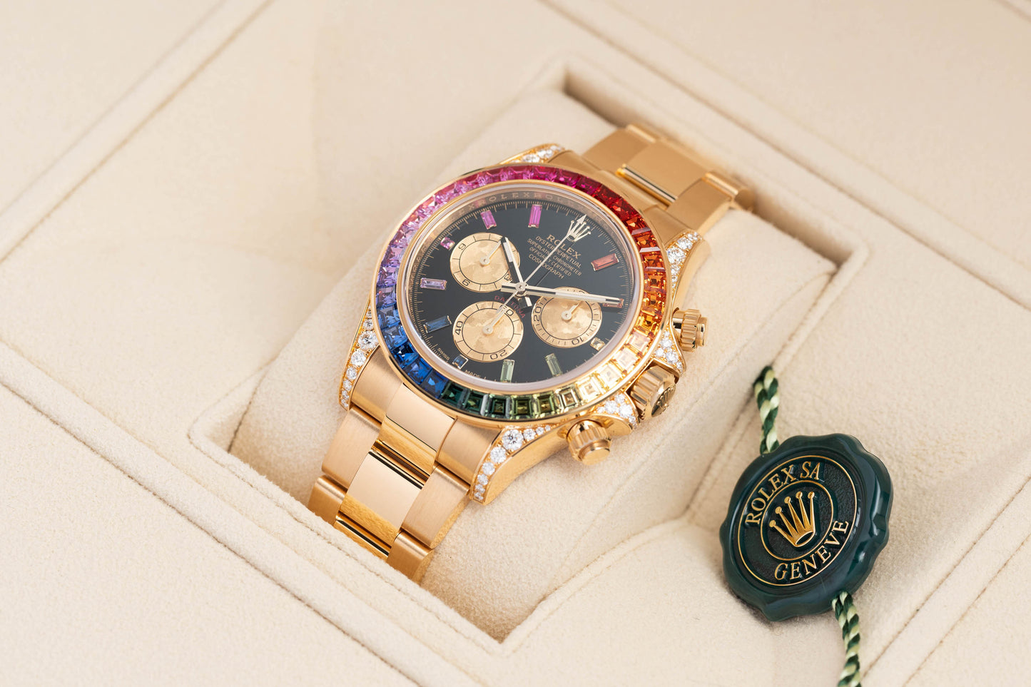 Rolex Daytona Rainbow - 126598RBOW - Full-Set
