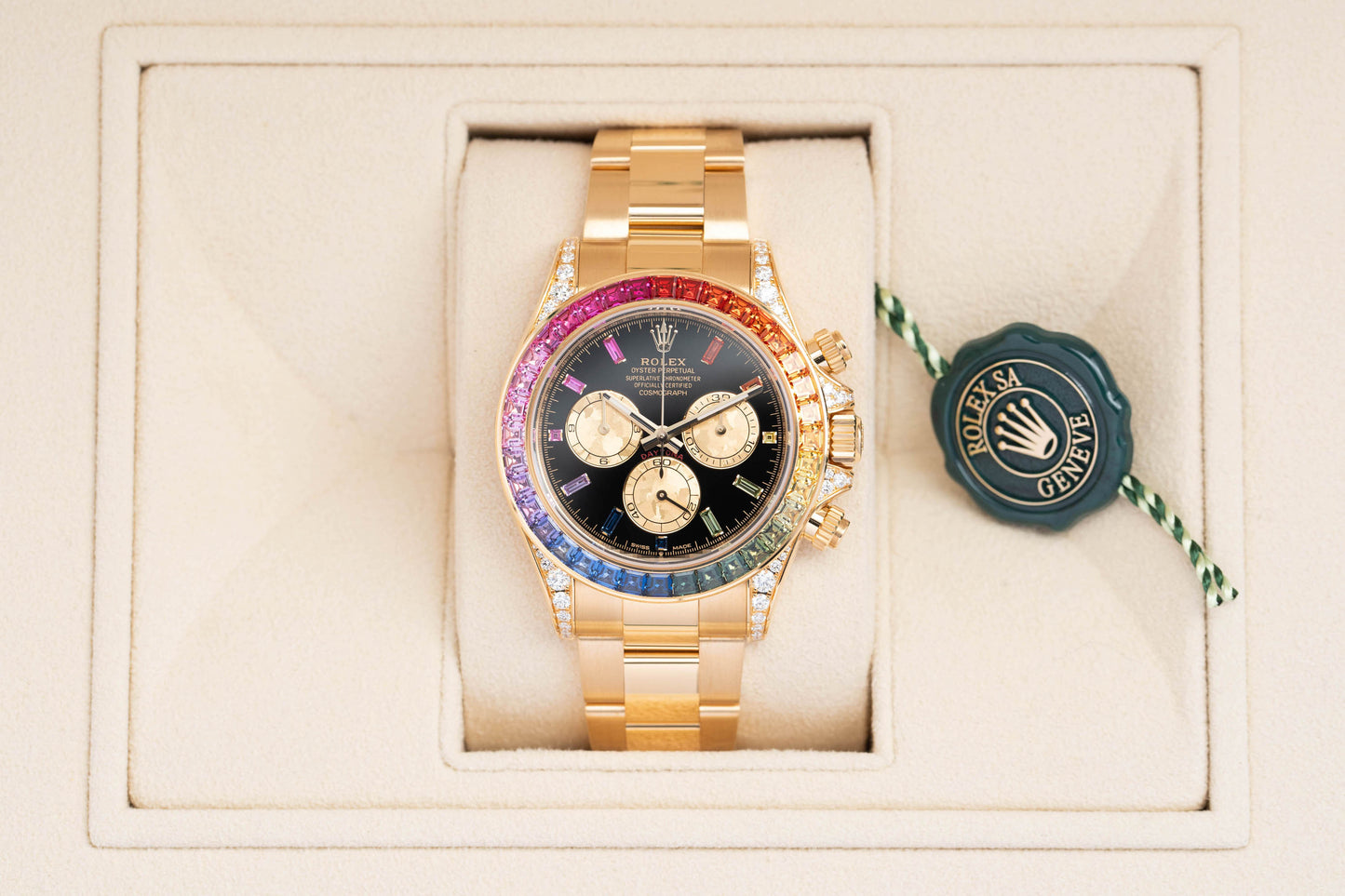 Rolex Daytona Rainbow - 126598RBOW - Full-Set