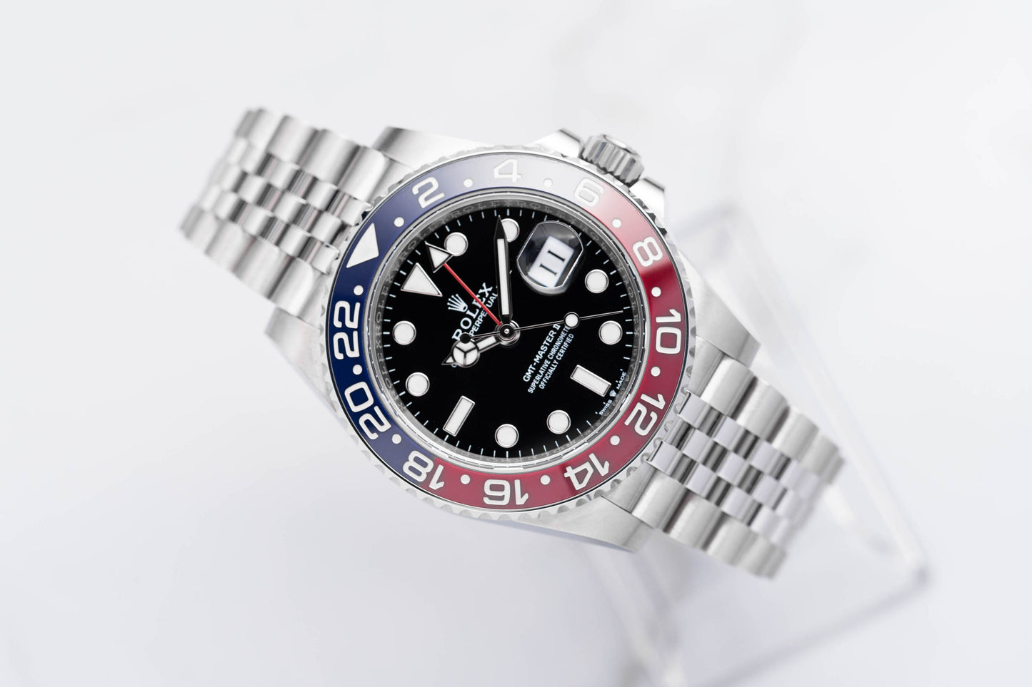 Rolex GMT-Master II Pepsi - 126710BLRO - Full-Set