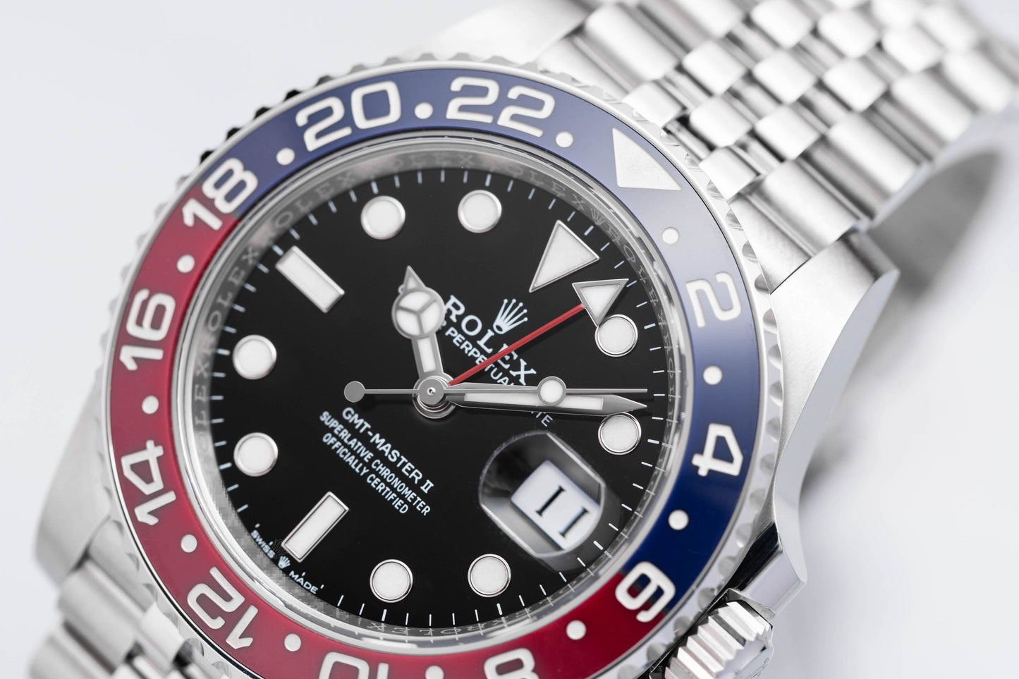 Rolex GMT-Master II Pepsi - 126710BLRO - Full-Set