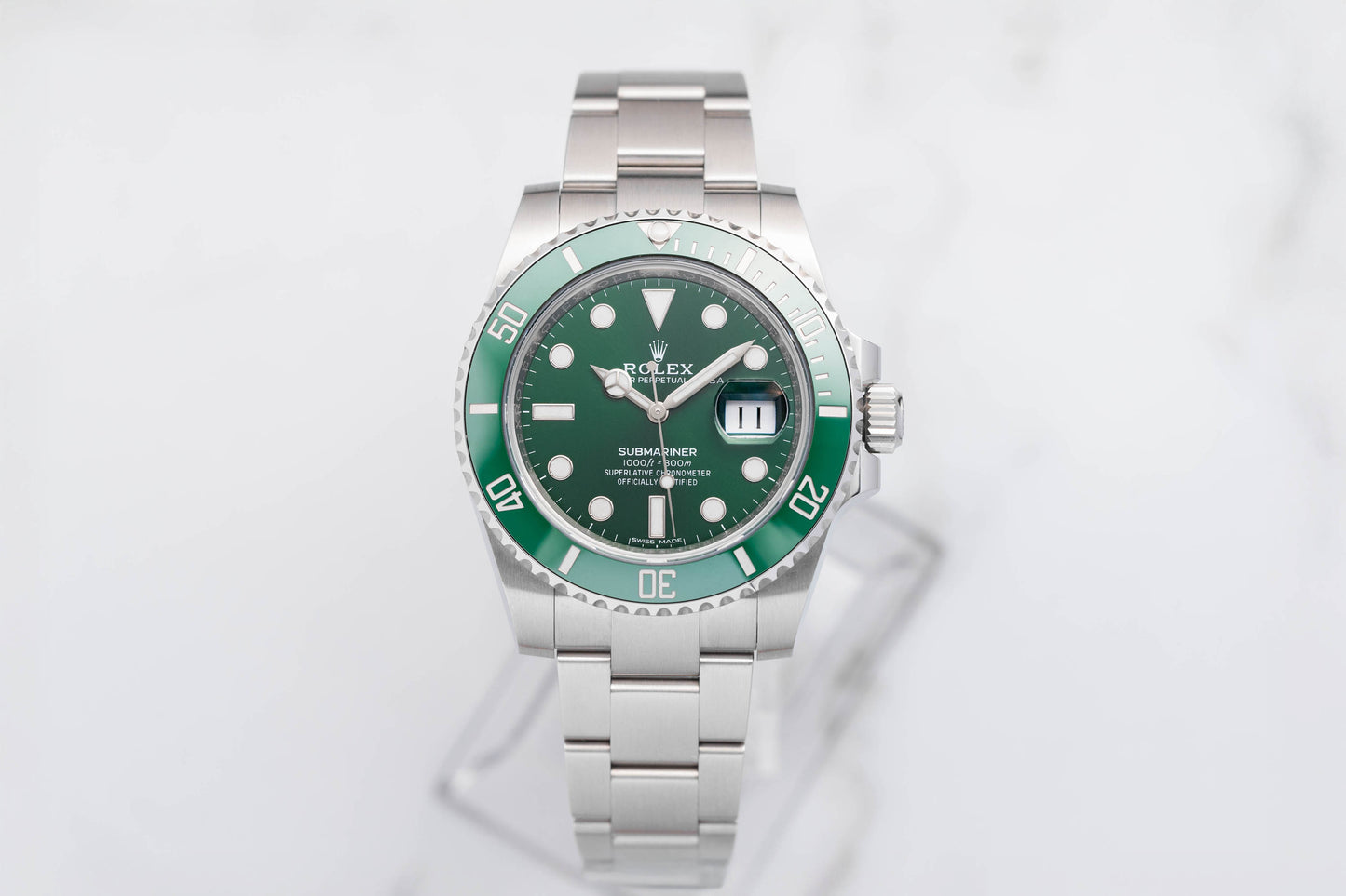 Rolex Submariner Date Hulk - 116610LV - Full-Set