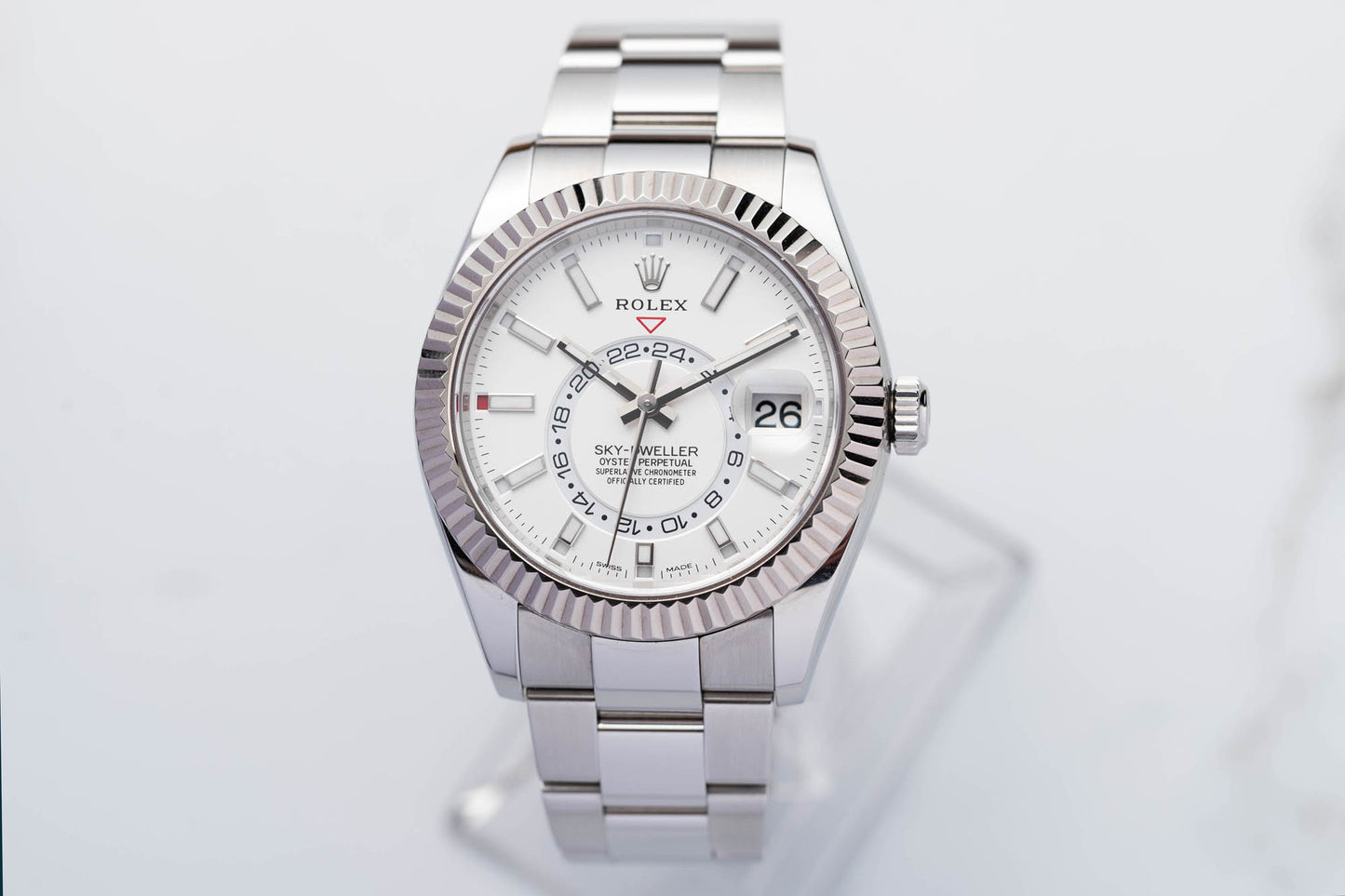 Rolex Sky-Dweller sehr guter Zustand aus 2018 Full-Set