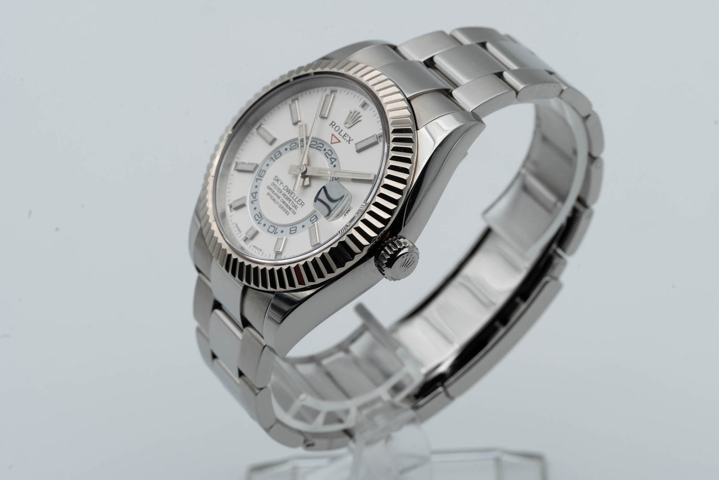 Rolex Sky-Dweller sehr guter Zustand aus 2018 Full-Set