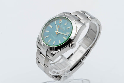 Rolex Milgauss 116400GV blue - neuwertig + Full-Set