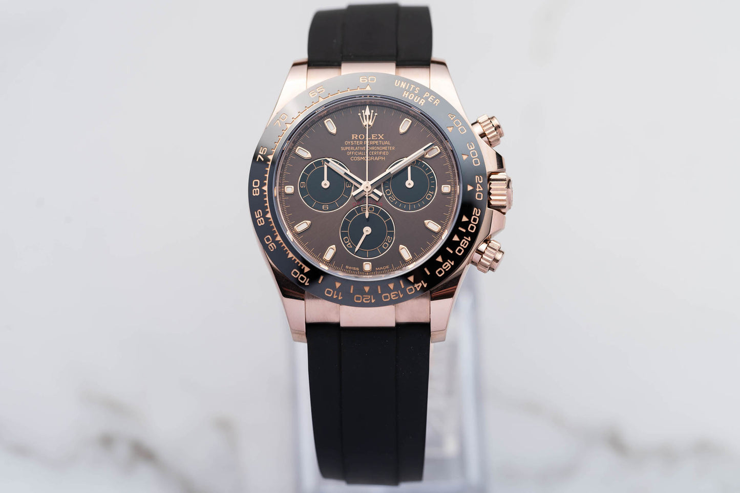 Rolex Daytona Oysterflex chocolate LIKE NEW 2021 Full-Set