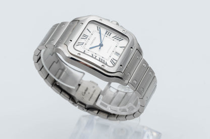 Cartier Santos WSSA0018 LIKE NEW Full-Set