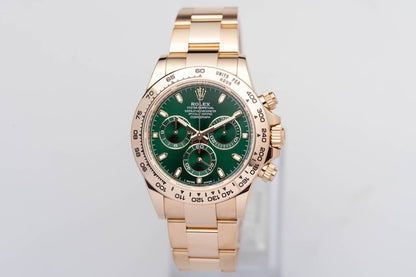 Rolex Daytona 116508 Uhr - grün "John Mayer" - Full-Set