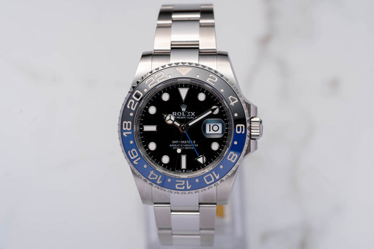 Rolex GMT-Master II "Batman" Uhr - 126710BLNR - Full-Set