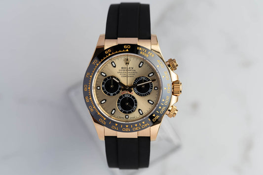 Rolex Daytona Oysterflex Uhr - "PIKACHU" 116518LN - Full-Set