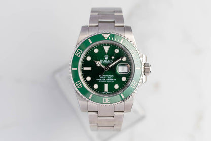 Rolex Submariner 116610LV "Hulk" - Box & Papiere 2019