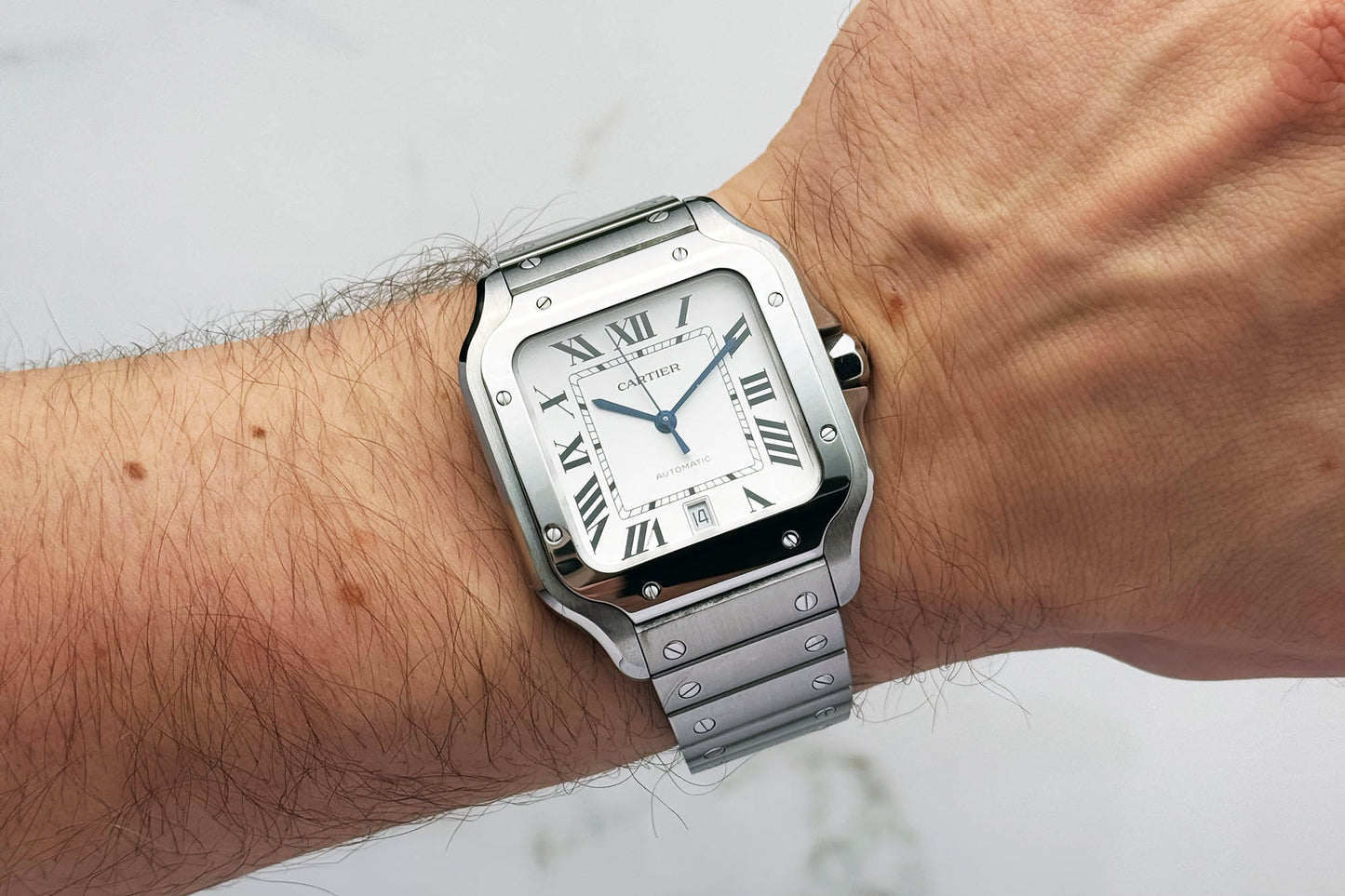 Cartier Santos WSSA0018 LIKE NEW Full-Set