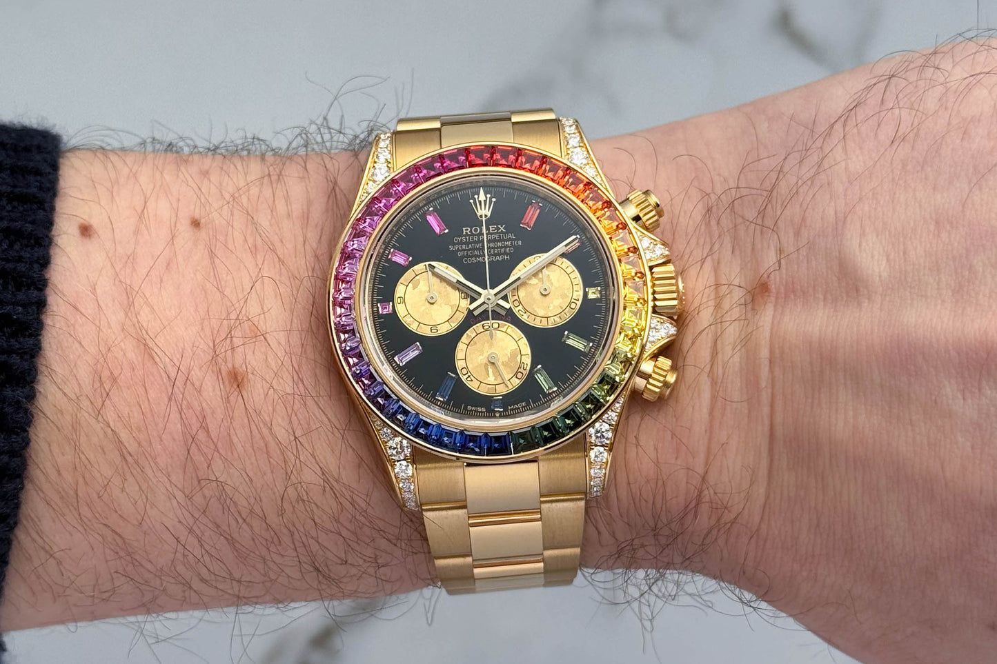 Rolex Daytona Rainbow - 126598RBOW - Full-Set