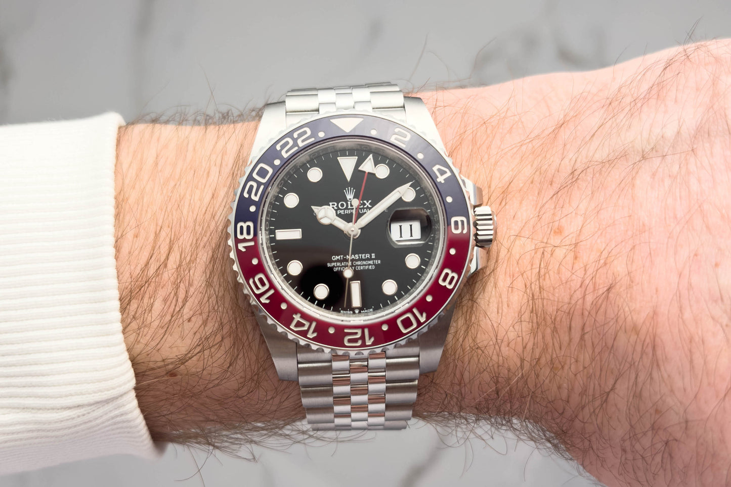 Rolex GMT-Master II Pepsi - 126710BLRO - Full-Set