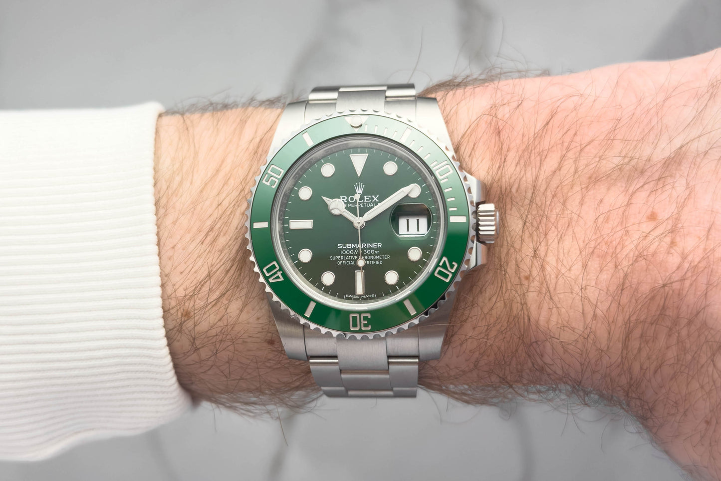 Rolex Submariner Date Hulk - 116610LV - Full-Set
