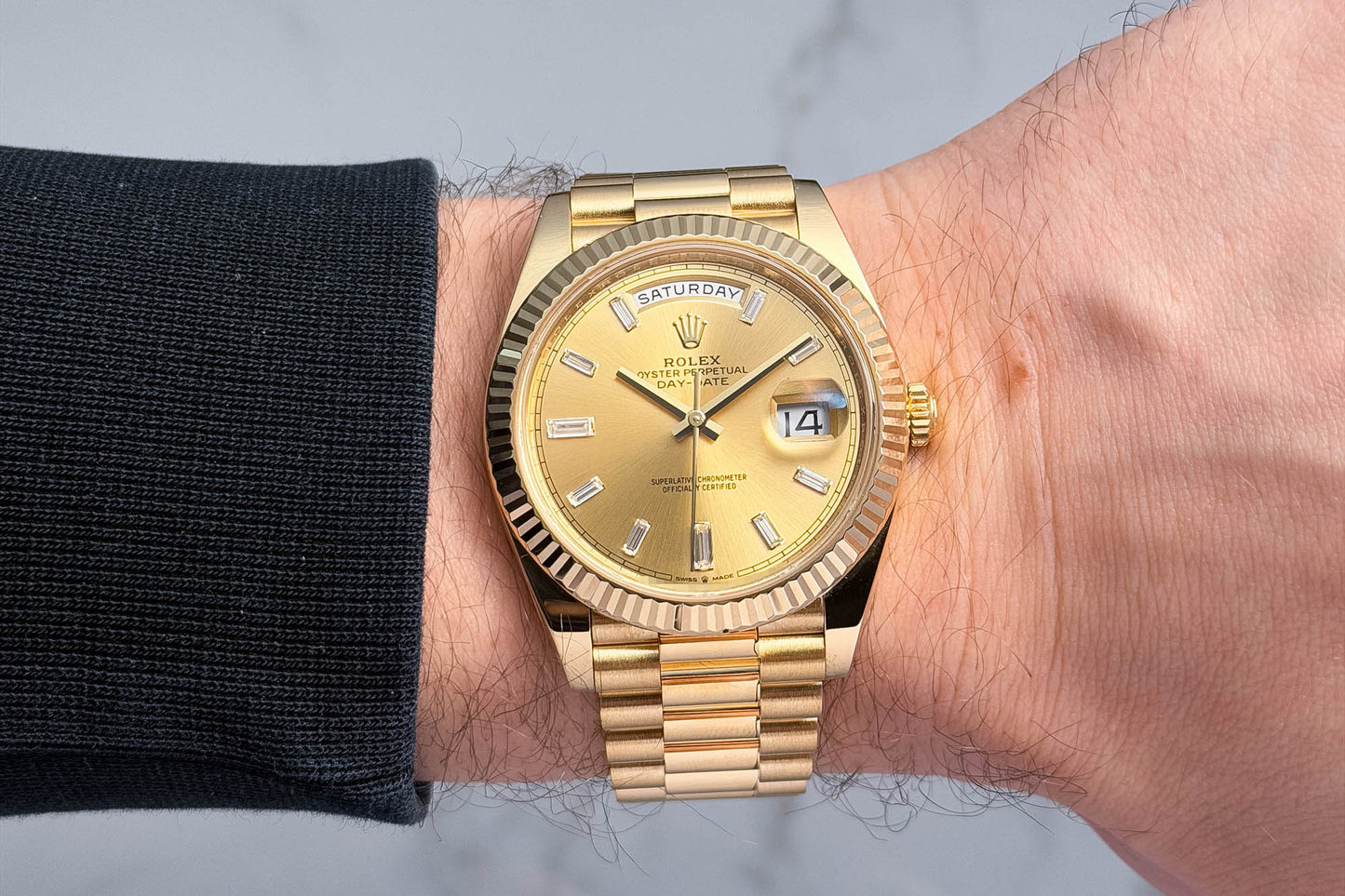 Rolex Day-Date 40 - 228238 - Full-Set